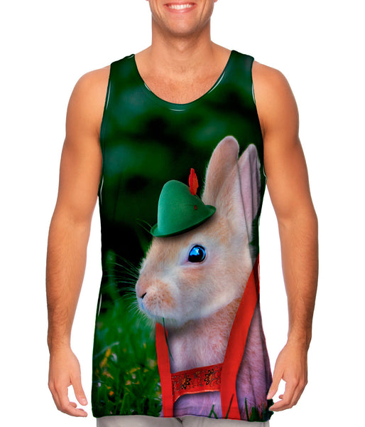 Alpine Hiker Bunny Mens Tank Top