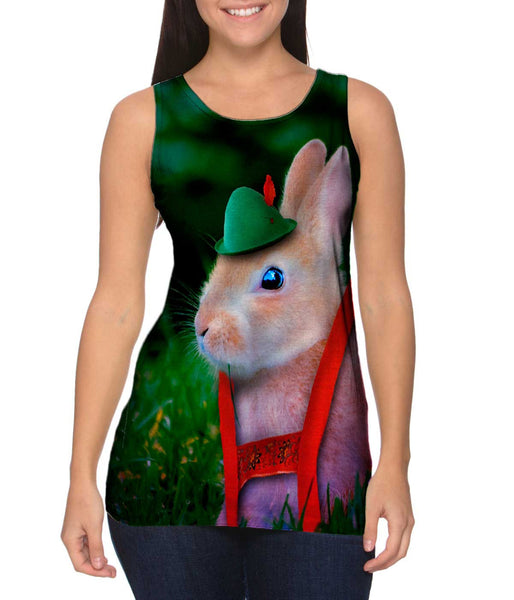 Alpine Hiker Bunny Womens Tank Top