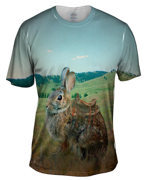 Ranch Bunny Mens T-Shirt