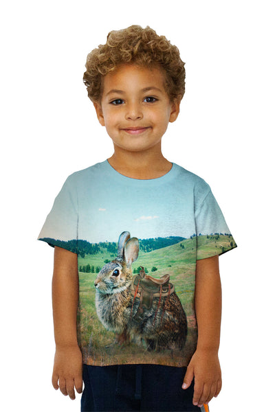 Kids Ranch Bunny Kids T-Shirt