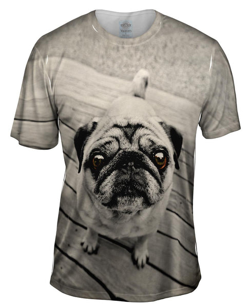 Deck Pug Mens T-Shirt