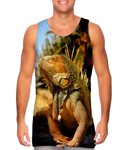 Coast Beach Iguana&nbsp;Mens Tank Top