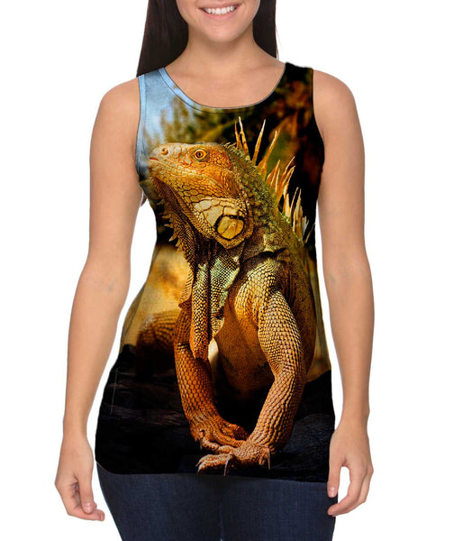 Coast Beach Iguana&nbsp;Womens Tank Top