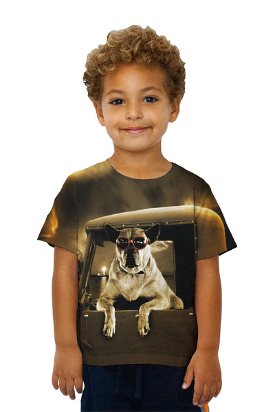 Kids Pick-Up Truck Dog&nbsp;Kids T-Shirt