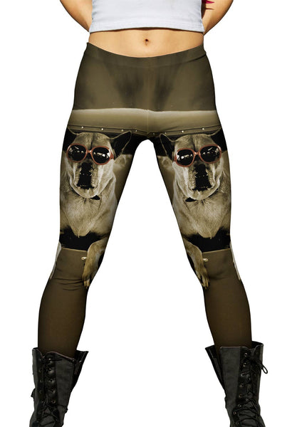 Pick-Up Truck Dog&nbsp;Womens Leggings