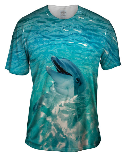 Vintage Dolphin Mens T-Shirt