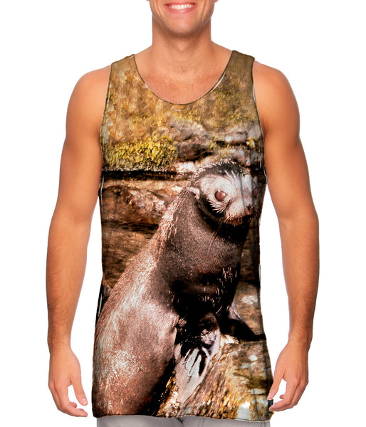 Big Eye Seal&nbsp;Mens Tank Top