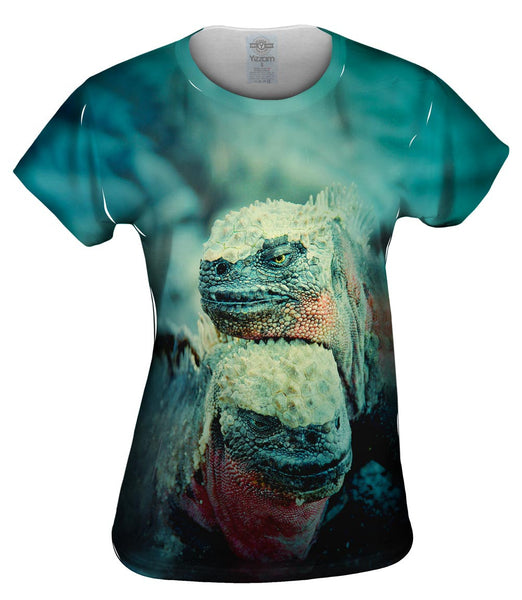 Galapagos Iguana Duo Womens Top