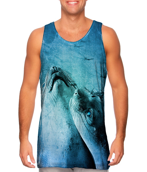 Love Couple Seal&nbsp;Mens Tank Top