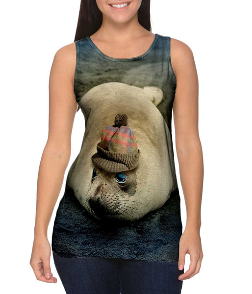 Winter Baby Seal&nbsp;Womens Tank Top