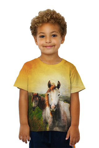 Kids Duo Paint Horses