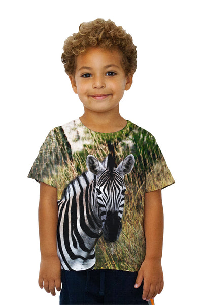 Kids Vintage Metal Zebra&nbsp;Kids T-Shirt