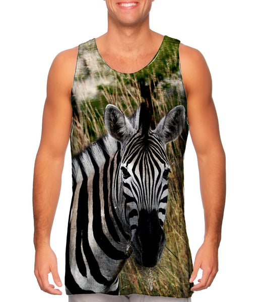 Vintage Metal Zebra&nbsp;Mens Tank Top