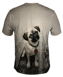 Vintage Wood Pug