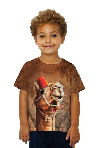 Kids Arabian Fez Camel&nbsp;Kids T-Shirt