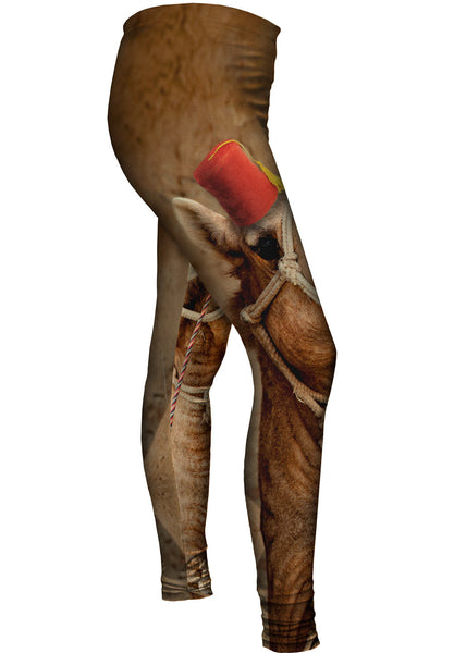 Arabian Fez Camel&nbsp;Womens Leggings