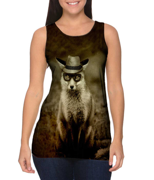 Leer Fedora Fox&nbsp;Womens Tank Top