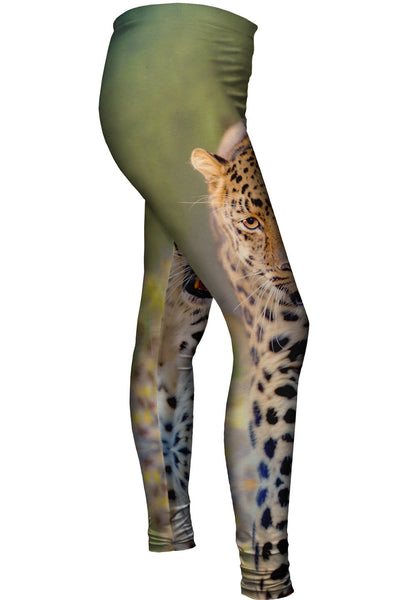 Amur Leopard Jungle&nbsp;Womens Leggings