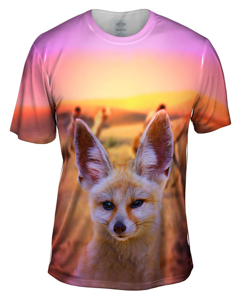 Civil Fennec Fox Mens T-Shirt