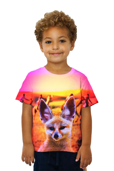 Kids Civil Fennec Fox Kids T-Shirt