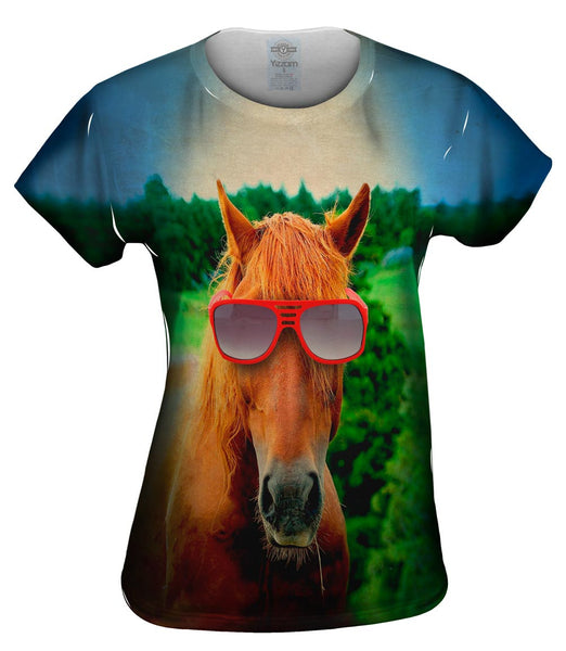 Red Horse Beauty Womens Top