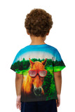 Kids Red Horse Beauty