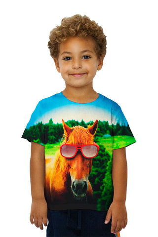 Kids Red Horse Beauty