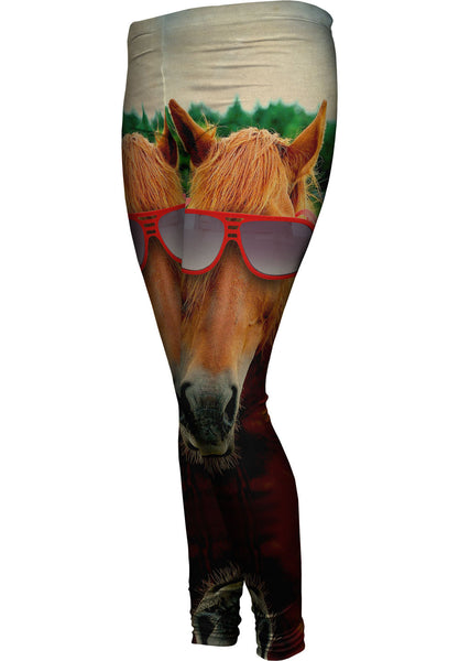 Red Horse Beauty Womens Leggings