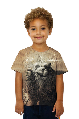 Kids Couple Camel Fez