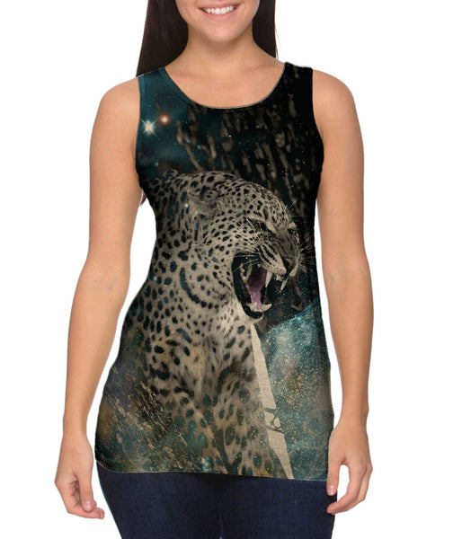 Fierce Space Leopard&nbsp;Womens Tank Top