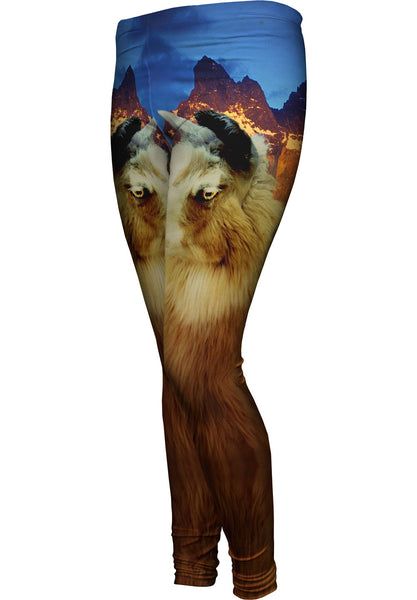 Andes Llama Sunset&nbsp;Womens Leggings