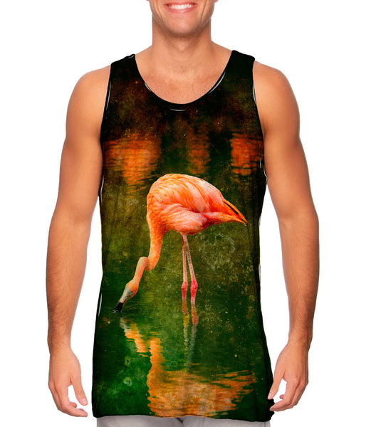 Stain Lake Flamingo&nbsp;Mens Tank Top