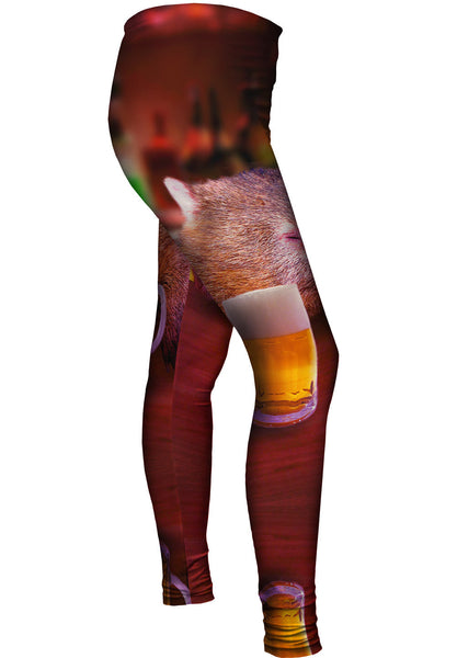 Bar Drink Wombat&nbsp;Womens Leggings