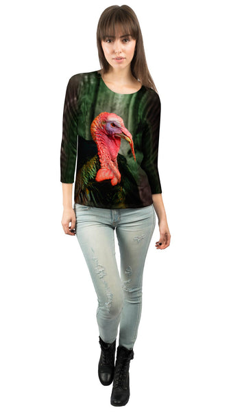 Forest Turkey&nbsp;Womens 3/4 Sleeve
