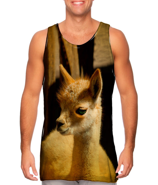 Cute Baby Llama&nbsp;Mens Tank Top