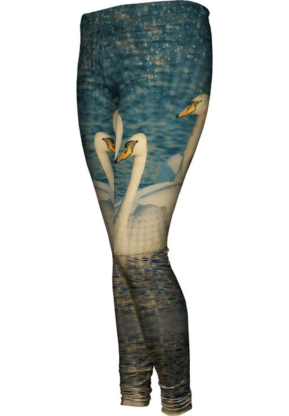 Triple Swan&nbsp;Womens Leggings