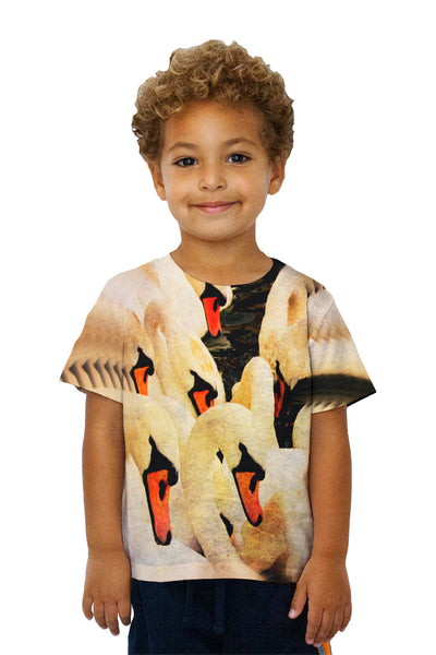 Kids Swan Gathering&nbsp;Kids T-Shirt