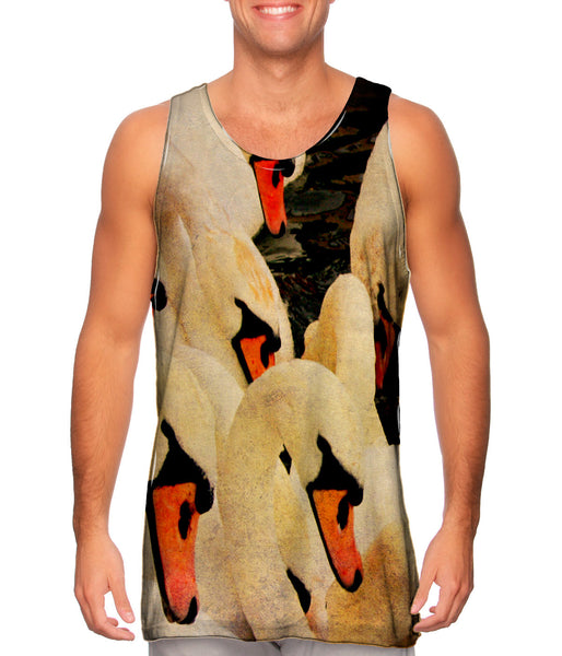 Swan Gathering&nbsp;Mens Tank Top
