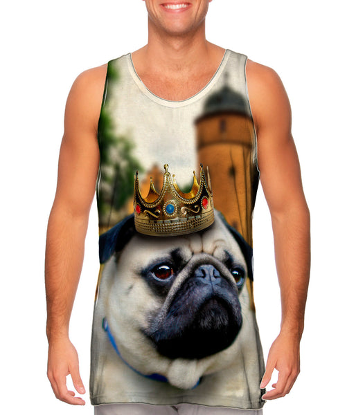 King Castle Pug&nbsp;Mens Tank Top