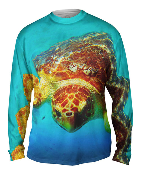Deep Sea Turtle&nbsp;Mens Long Sleeve