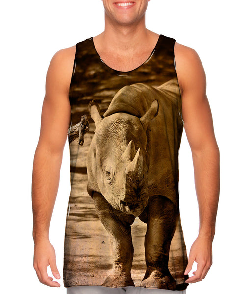 Sepia Rhino&nbsp;Mens Tank Top