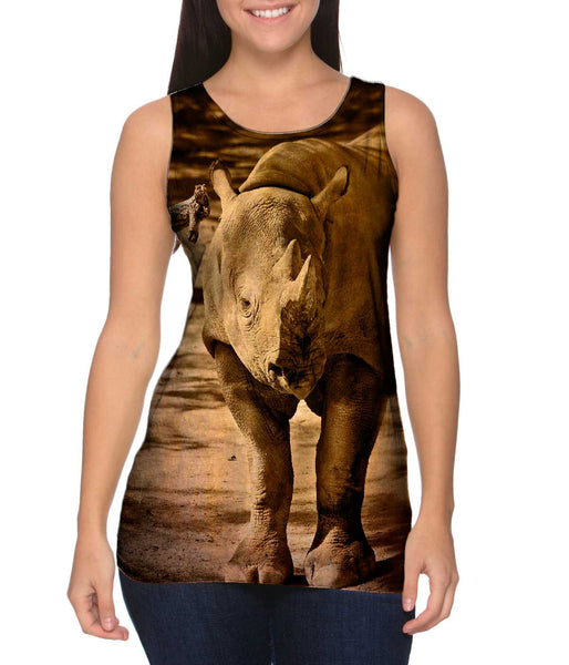 Sepia Rhino&nbsp;Womens Tank Top