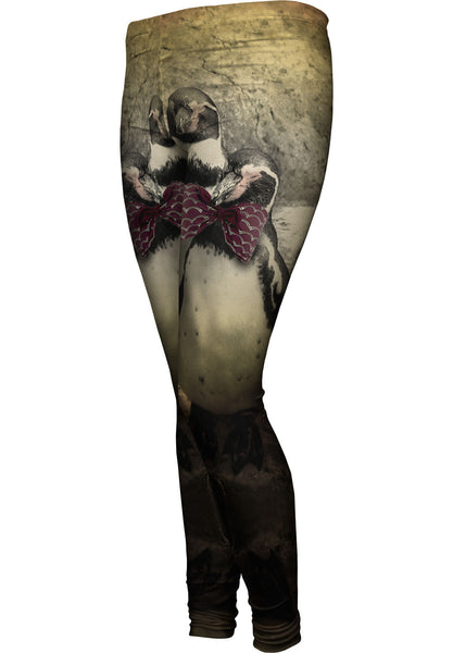Bow Tie Penguin&nbsp;Womens Leggings