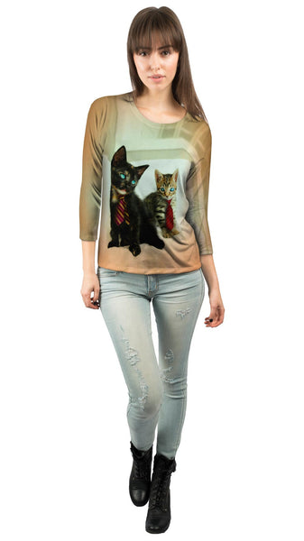 Business Kittens&nbsp;Womens 3/4 Sleeve
