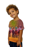 Kids Race Horse Fight