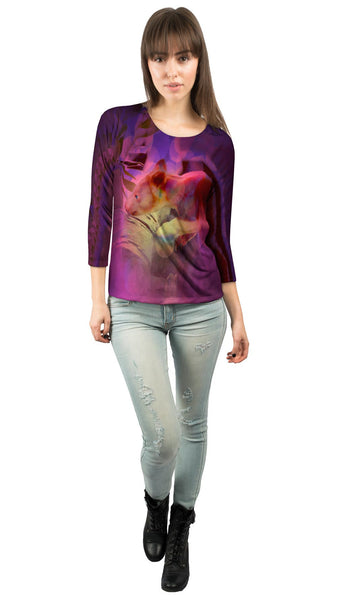 Purple Tree Kangaroo&nbsp;Womens 3/4 Sleeve