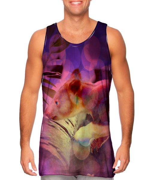 Purple Tree Kangaroo&nbsp;Mens Tank Top