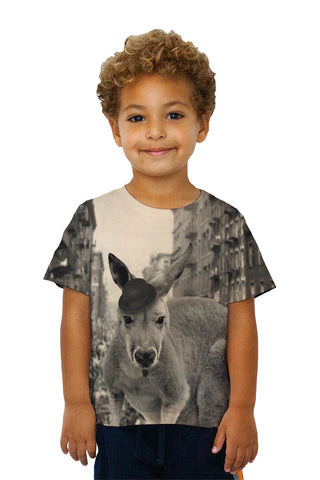 Kids Mustache Kangaroo
