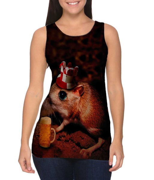 Beer Kangaroo Rat&nbsp;Womens Tank Top