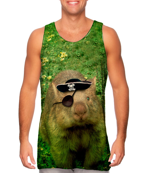 Pirate Wombat&nbsp;Mens Tank Top